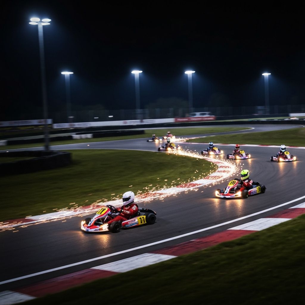 Manja International Circuit night racing